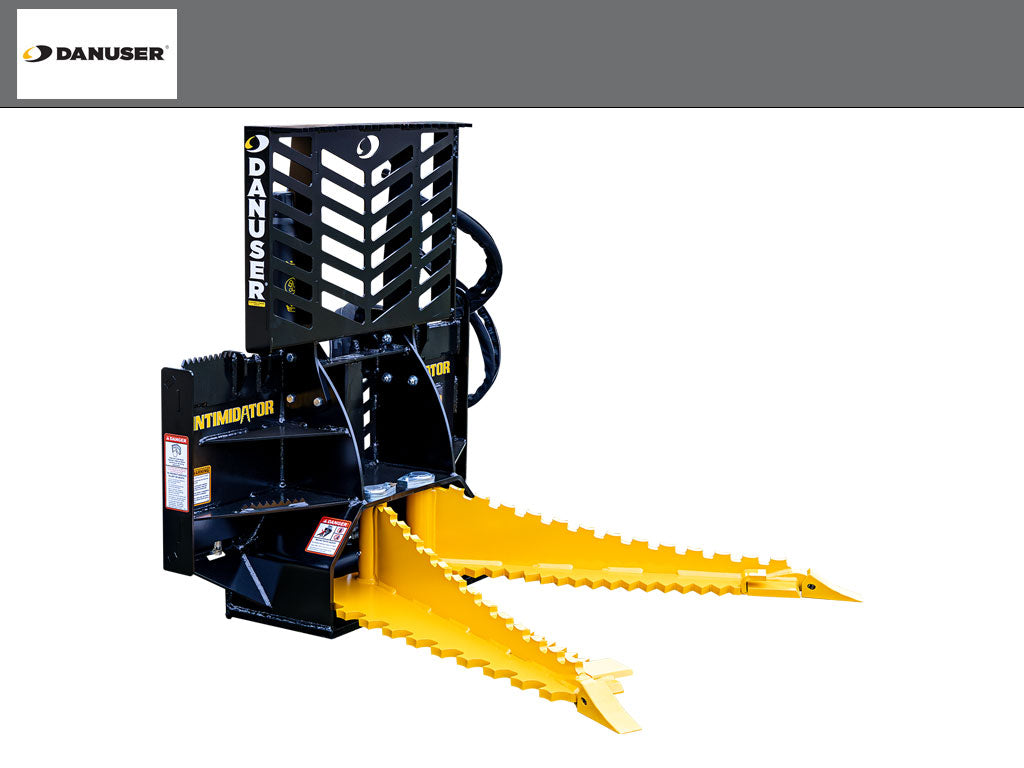 DANUSER intimidator tree puller for skid steer