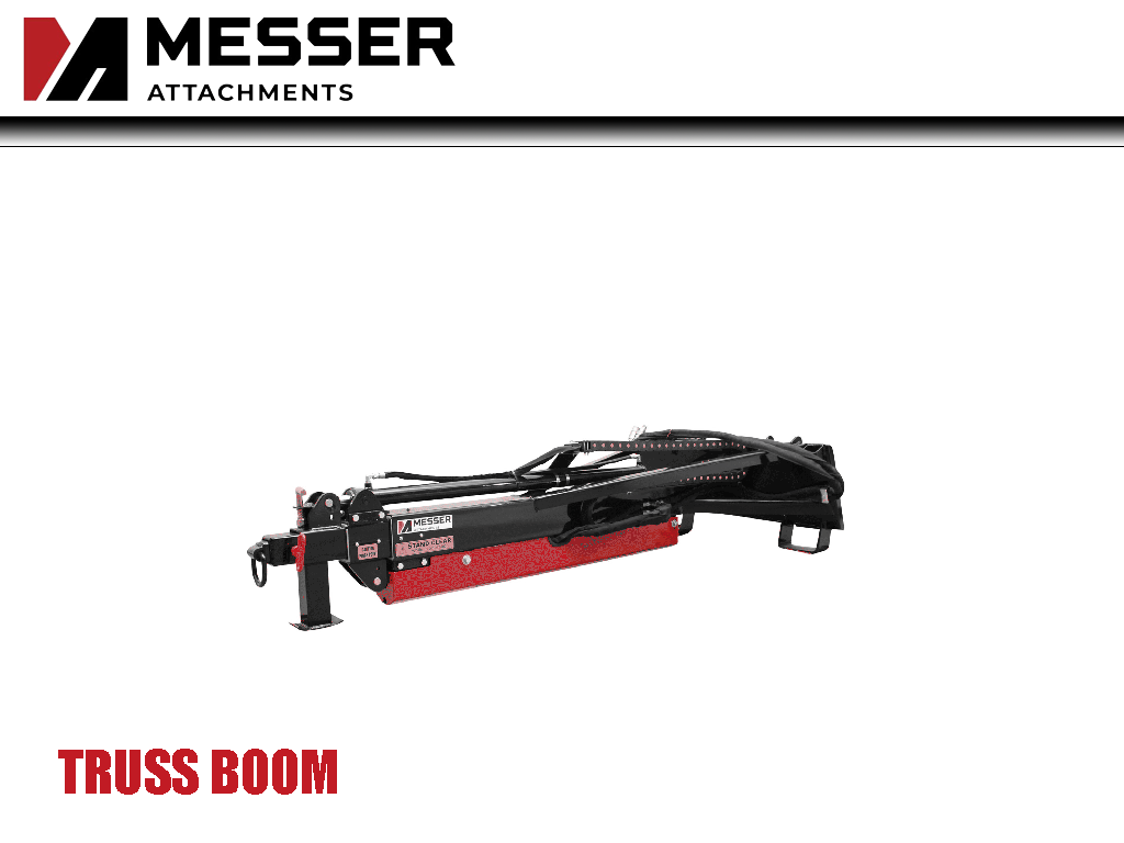 MESSER Truss Boom for skid steer