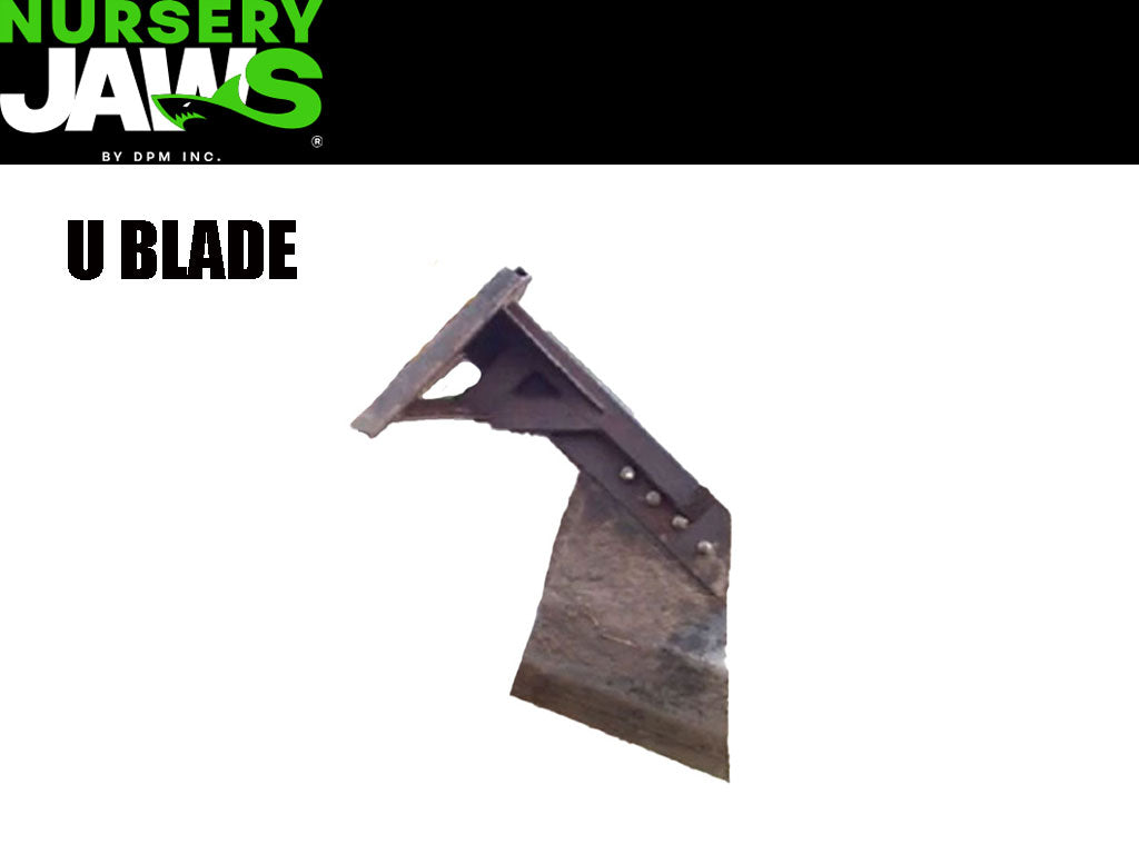 DPM NURSEY JAWS U blade for skid steer