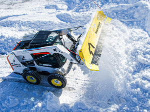 SnowWolf Ultra snow plows for skid steer