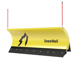 SnowWolf Ultra snow plows for skid steer