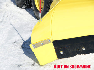 SnowWolf Ultra snow plows for skid steer