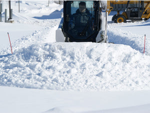 SnowWolf Ultra snow plows for skid steer