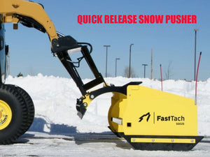 SnowWolf Ultra snow plows for skid steer