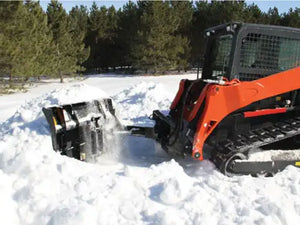 ERSKINE snow v plow blade for skid steer