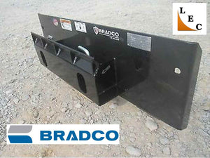 BRADCO ADAPTER PLATES FOR MINI LOADERS