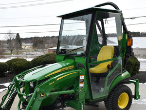 Curtis enclosed plus cab for John Deere 1023E / 1025R tractor