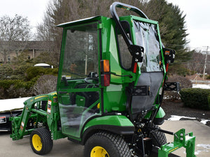 Curtis enclosed plus cab for John Deere 1023E / 1025R tractor