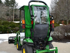 Curtis enclosed plus cab for John Deere 1023E / 1025R tractor