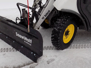 Snow Wolf WolfPaws snow tires for Bobcat Toolcats