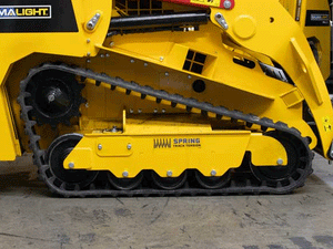 BaumaLight TRL536D stand on compact mini loader