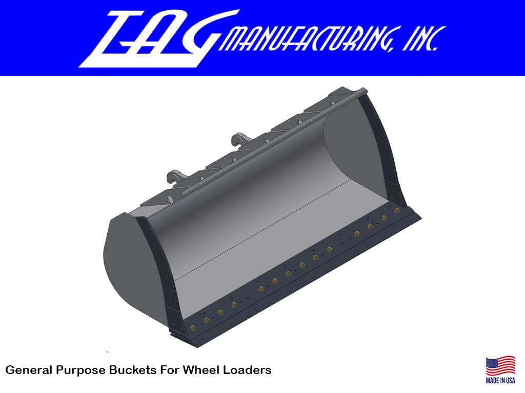 TAG General Purpose Bucket for Wheel Loaders