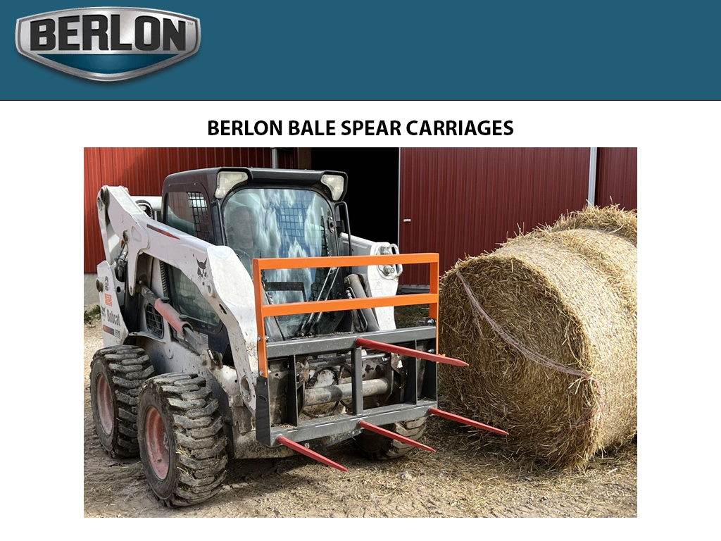 Bales Spears for Agricultural Vehicles
