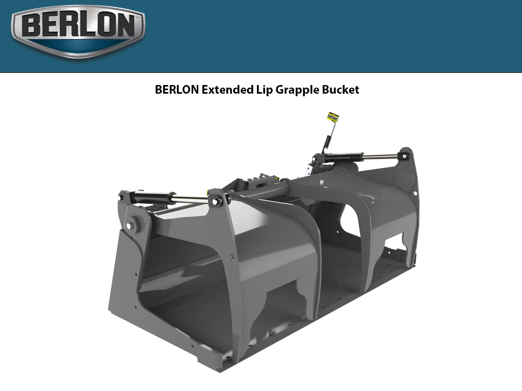 HAUGEN ROUND BALE GRAPPLE FOR SKID STEERS - Langefels Equipment Co LLC