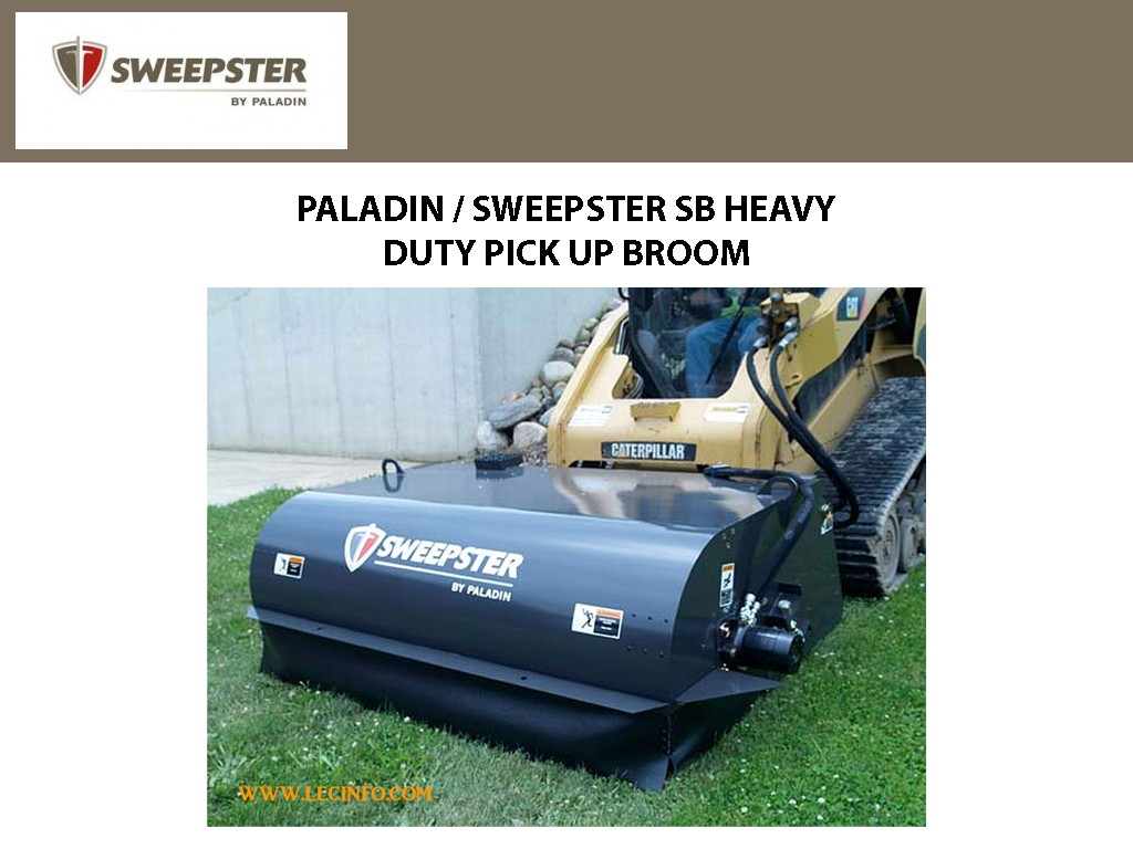 sweepster skid steer broom