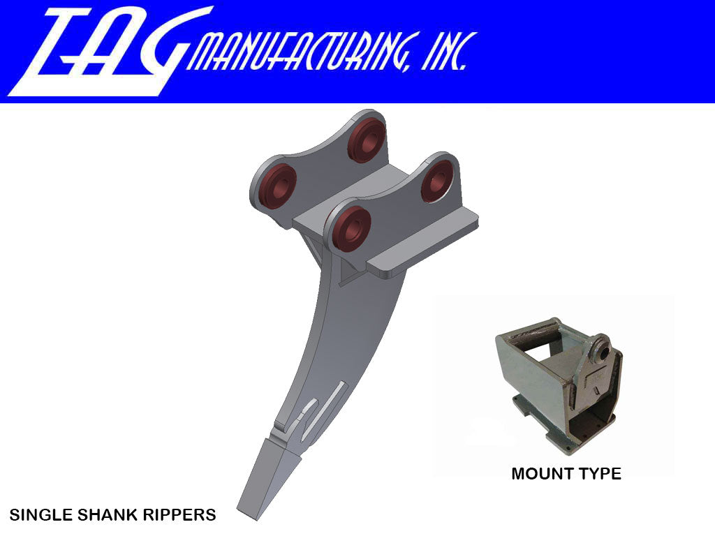 MONGO ripper attachment for excavators 6000-20000 lbs. machines