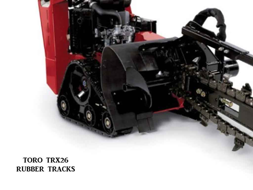 TORO RUBBER TRACKS FOR TRX-16, TRX-20, TRX-26, STX-26