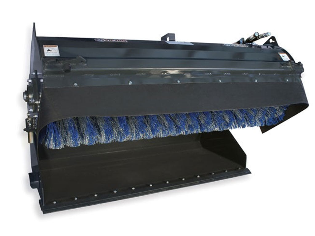 Virnig Pick-Up Broom for skid steer loader