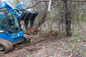 BLUE DIAMOND TREE GRUBBER IN ACTION