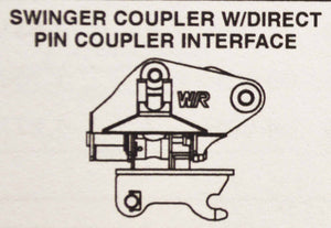 WAIN ROY 60MT Coupler Systems for excavators 110,000 to 160,000 lbs., Wain Roy interface couplers