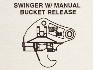 WAIN ROY 60MT Coupler Systems for excavators 110,000 to 160,000 lbs., Wain Roy interface couplers